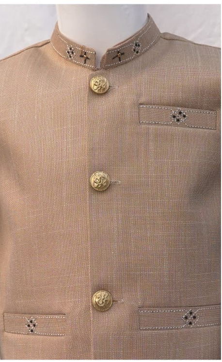 Boys Shalwar Kameez with Waistcoat- 9359