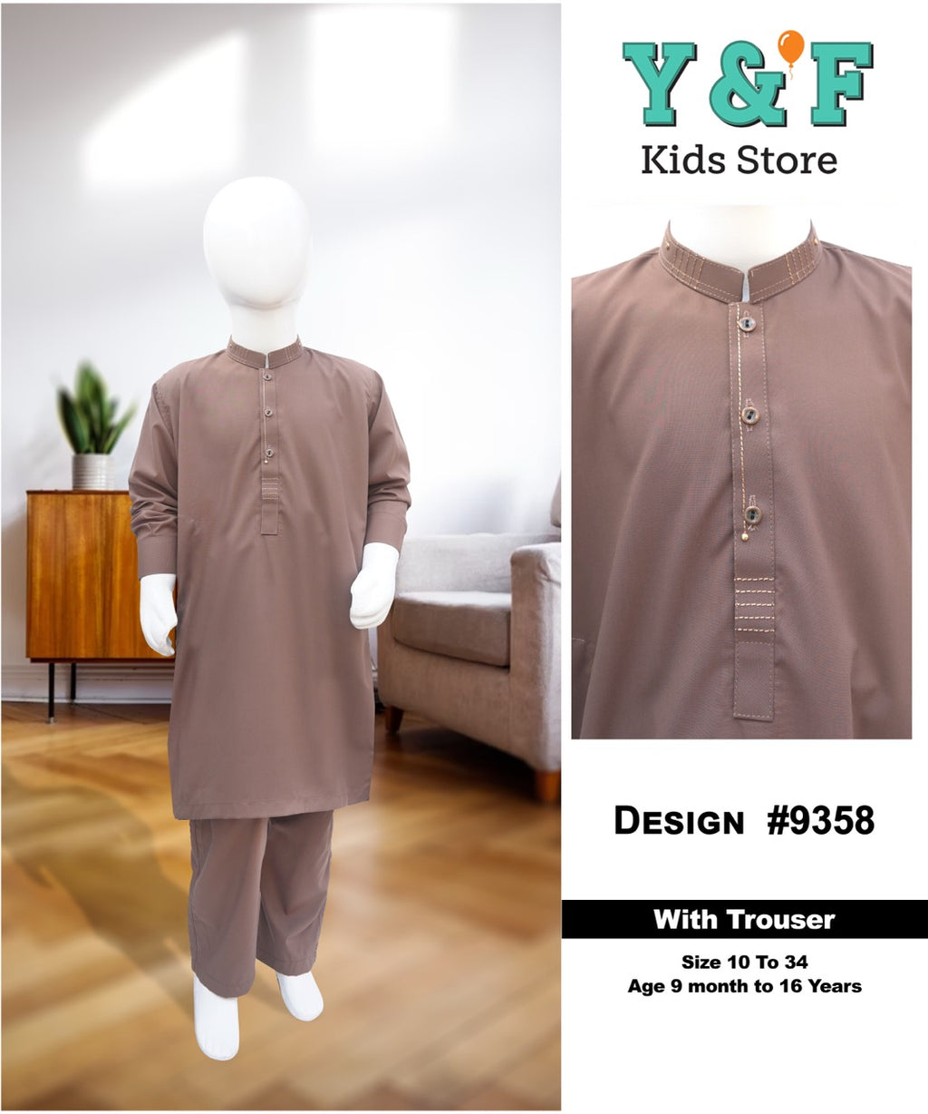 Boys Kurta Trouser- #9358
