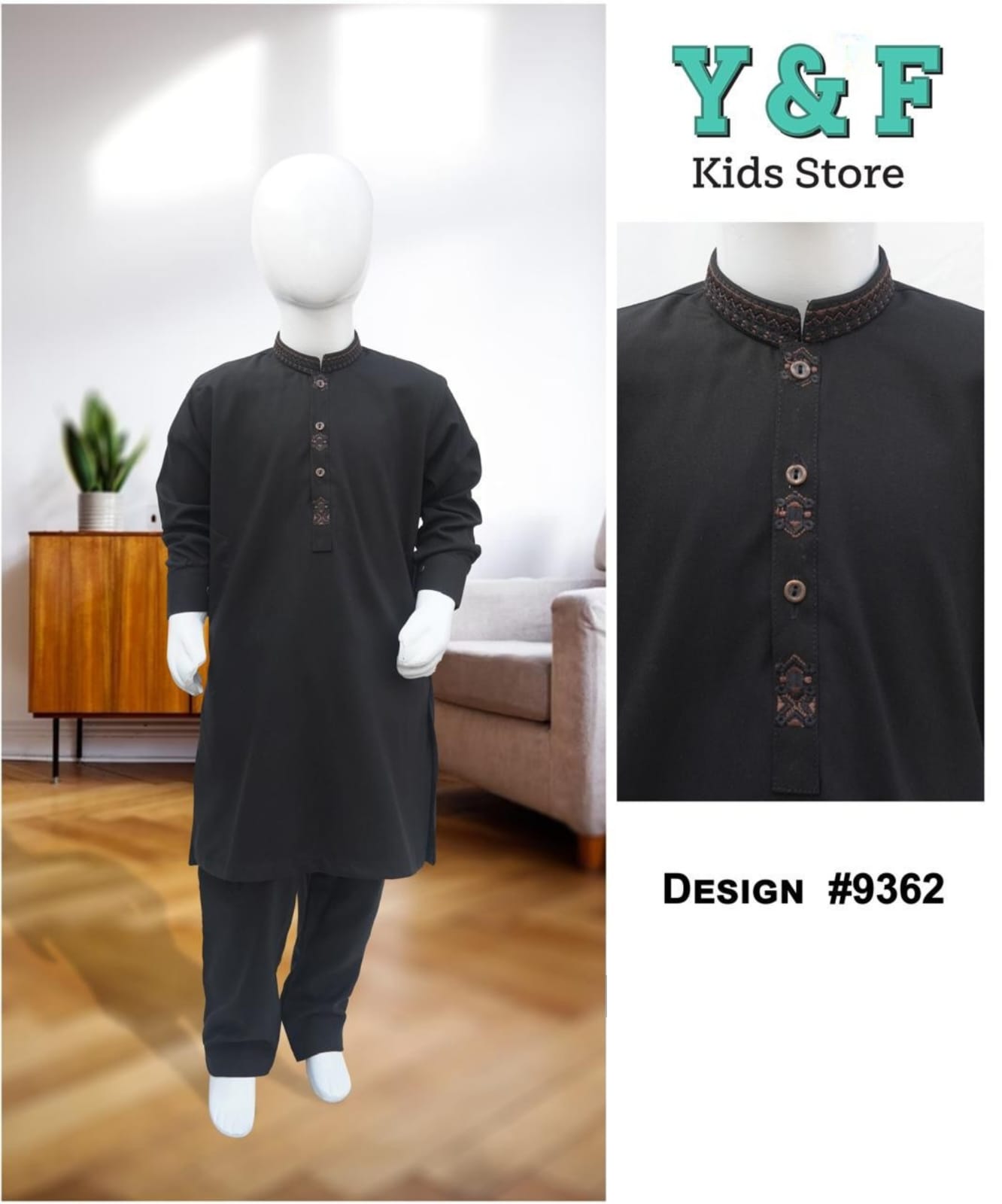 Boys Kurta Pajama - 9362
