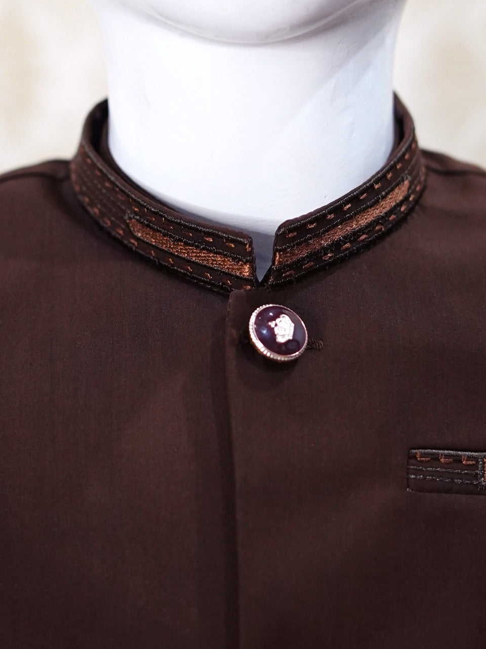 Boys Kurta Pajama With Waistcoat - 9368