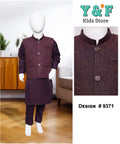 Boys Kurta Pajama With Waistcoat - 9371