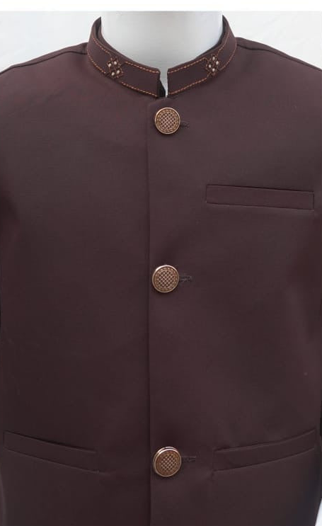 Boys Kurta Pajama With Waistcoat - 9365