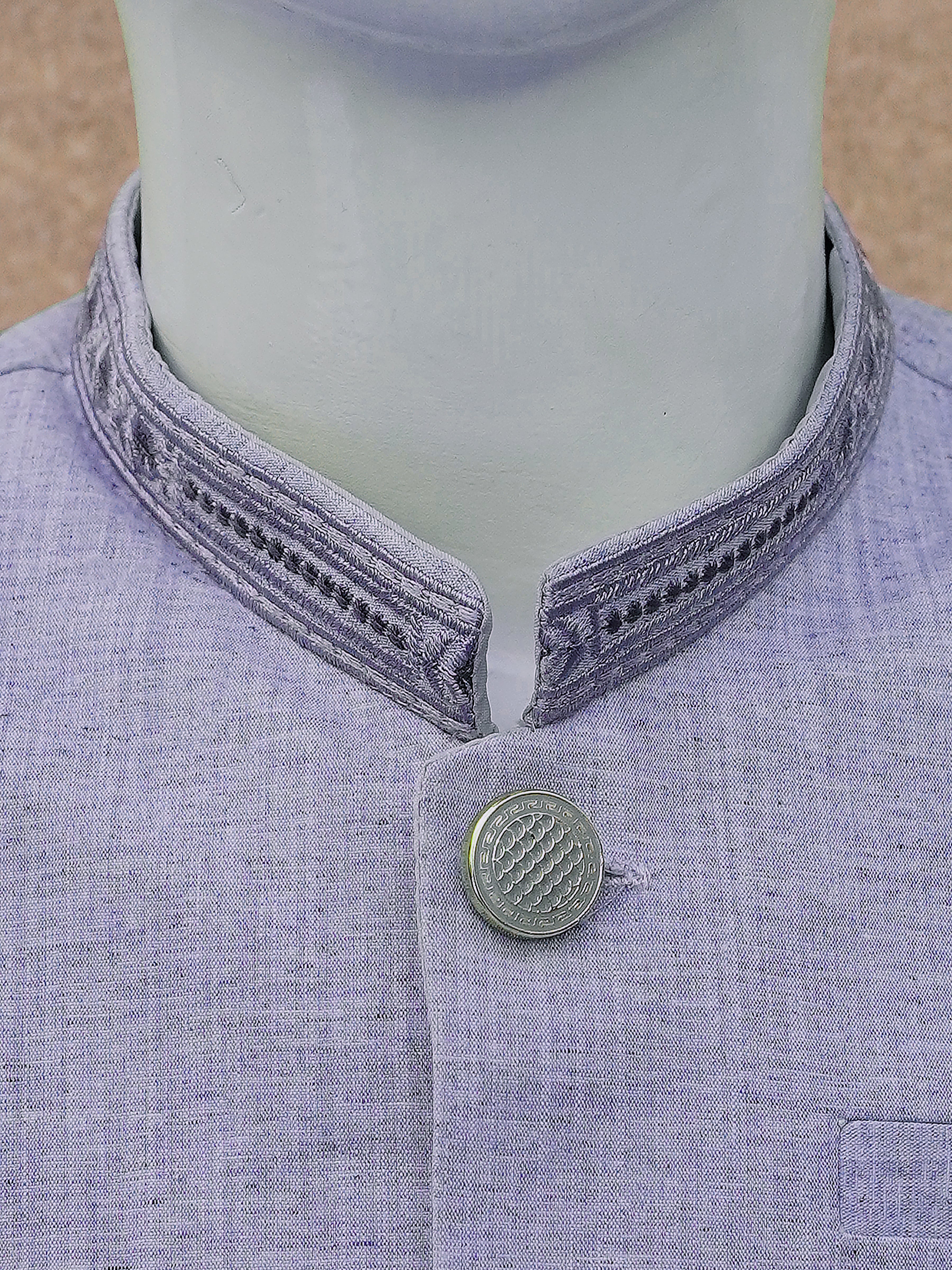 Boys Kurta Pajama With Waistcoat - 9374