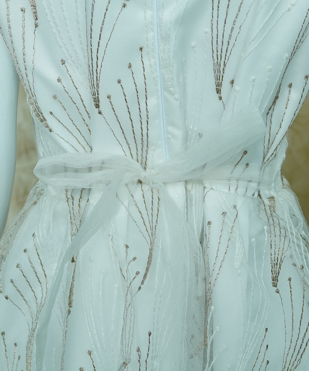 Girls Maxi With Sleeves Attached- 1021