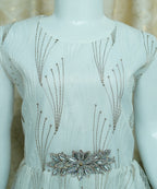 Girls Maxi With Sleeves Attached- 1021