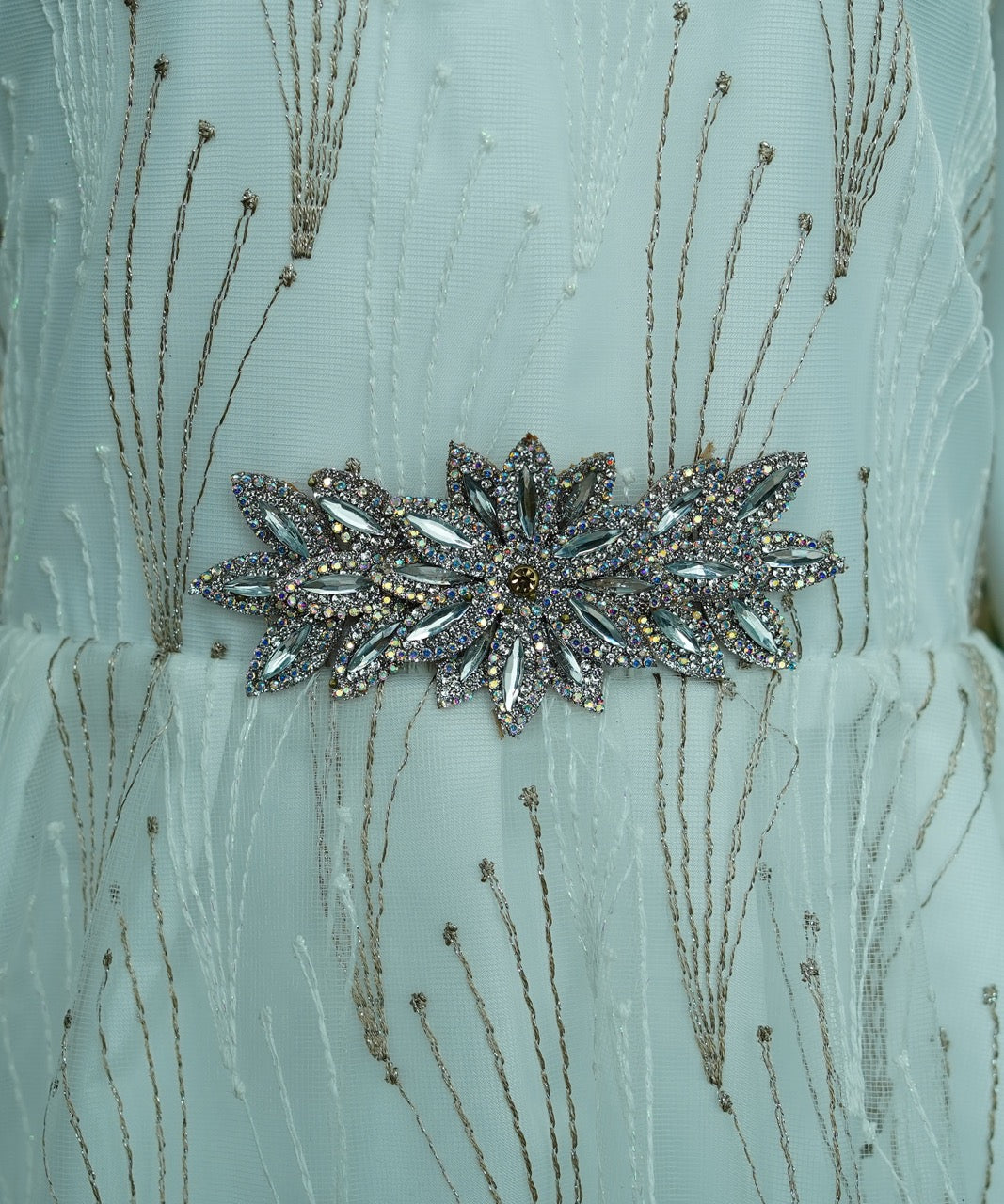 Girls Maxi With Sleeves Attached- 1021