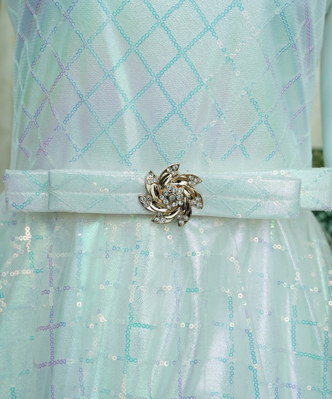 Girls Maxi With Sleeves Attached- 1026