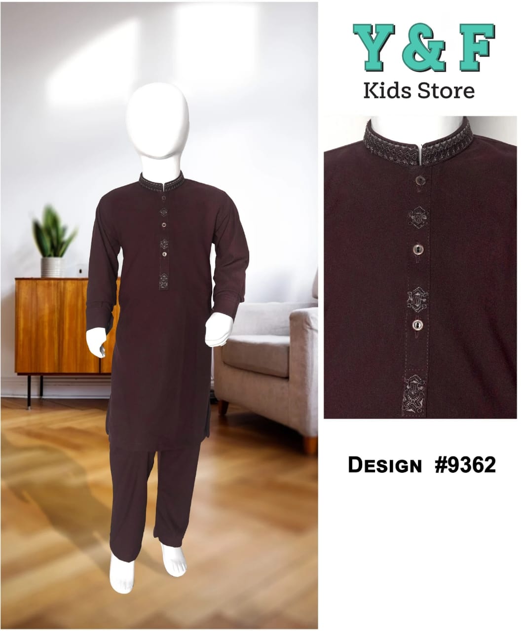 Boys Kurta Pajama - 9362