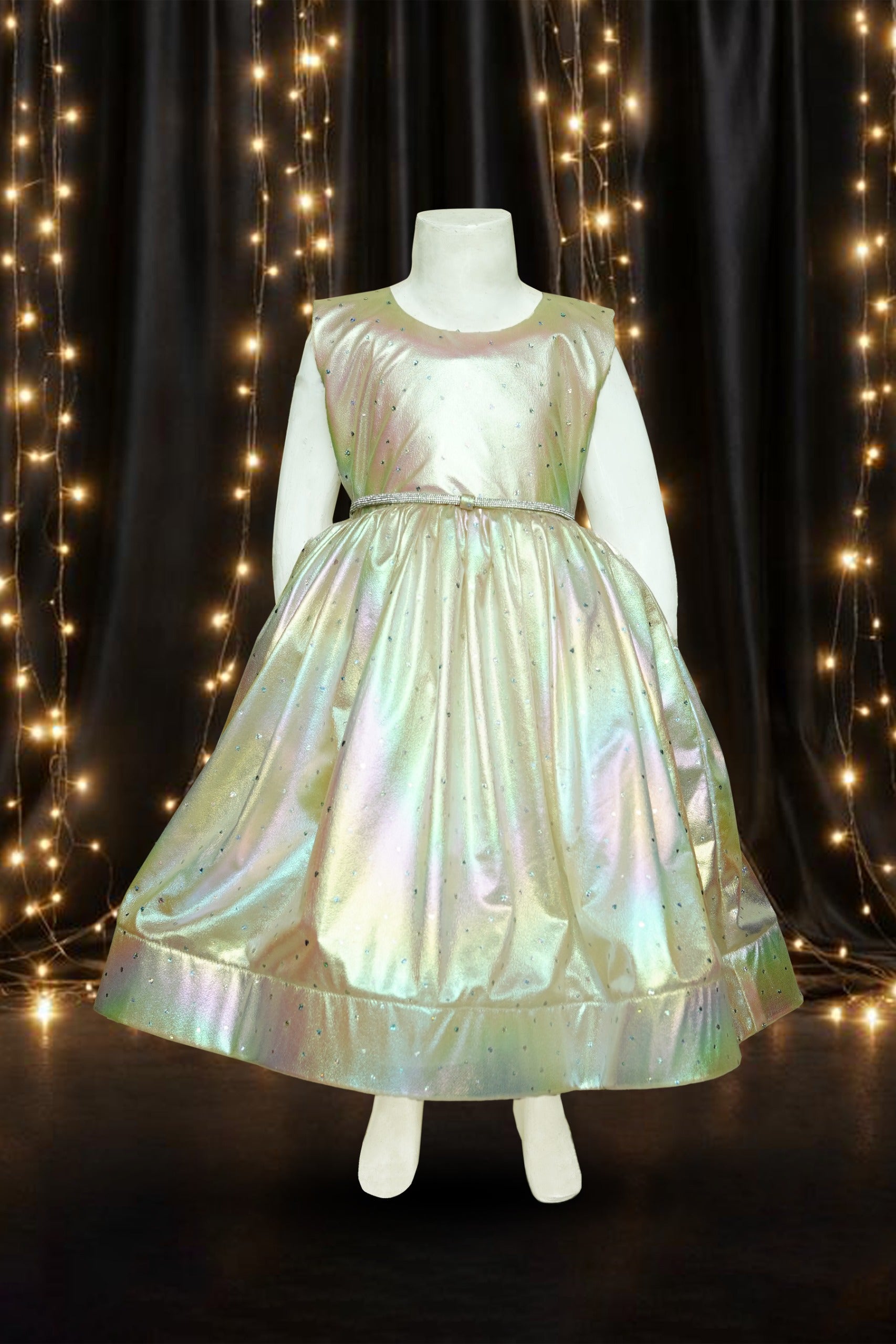 Girls Frock Skin With Sleeves Attached- 1020