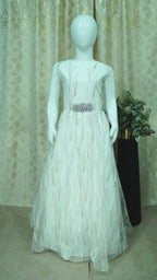 Girls Maxi With Sleeves Attached- 1021